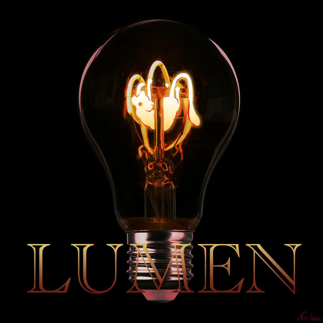 Promo Poster Lumen 1 (2025, digital painting on stock image)