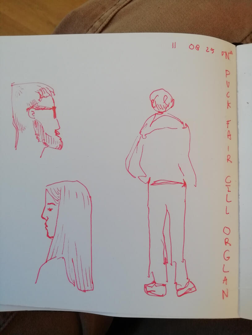 Pen on paper, 2025